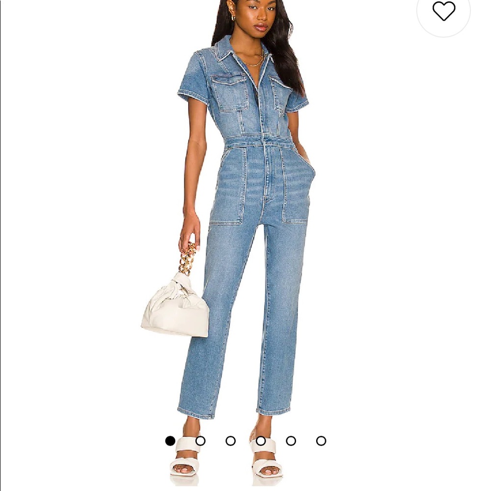 Good American Fit For Success Jumpsuit in Blue274
